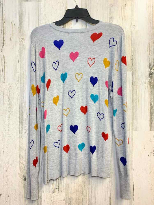 PRE-OWNED MELISSA PAIGE Tops Size M Green Floral LONG SLEEVES TOP