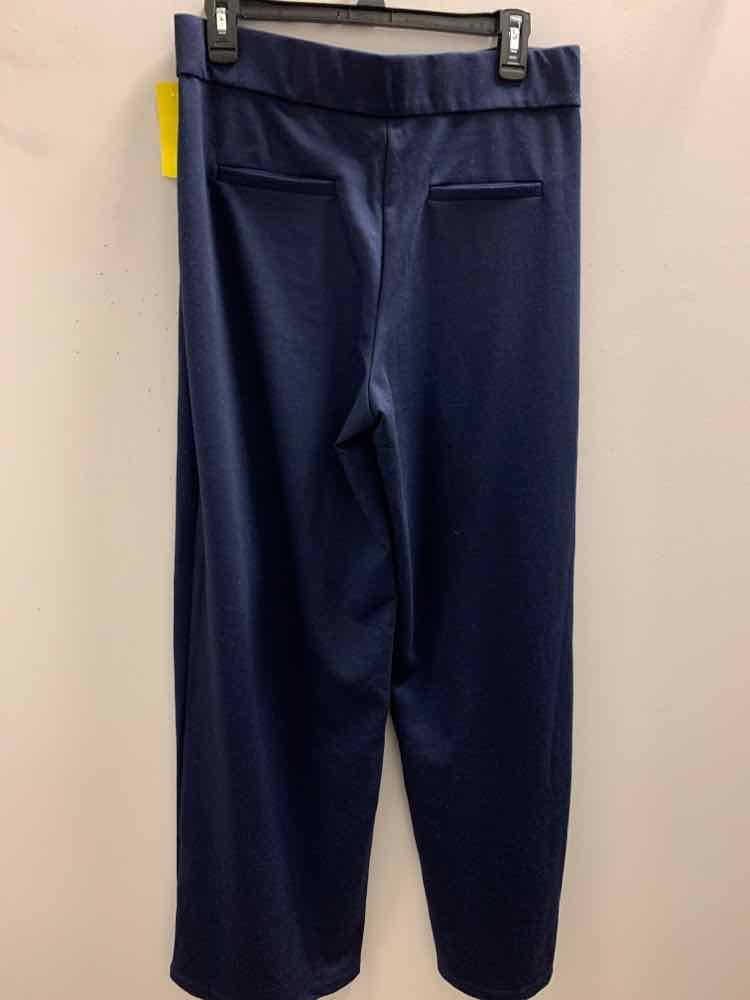 NWT Size M ISAAC MIZRAH BOTTOMS Navy Pants