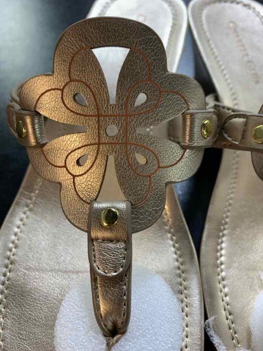 NWT CHARTER CLUB SHOES Shoe Size 8 Gold Shoes