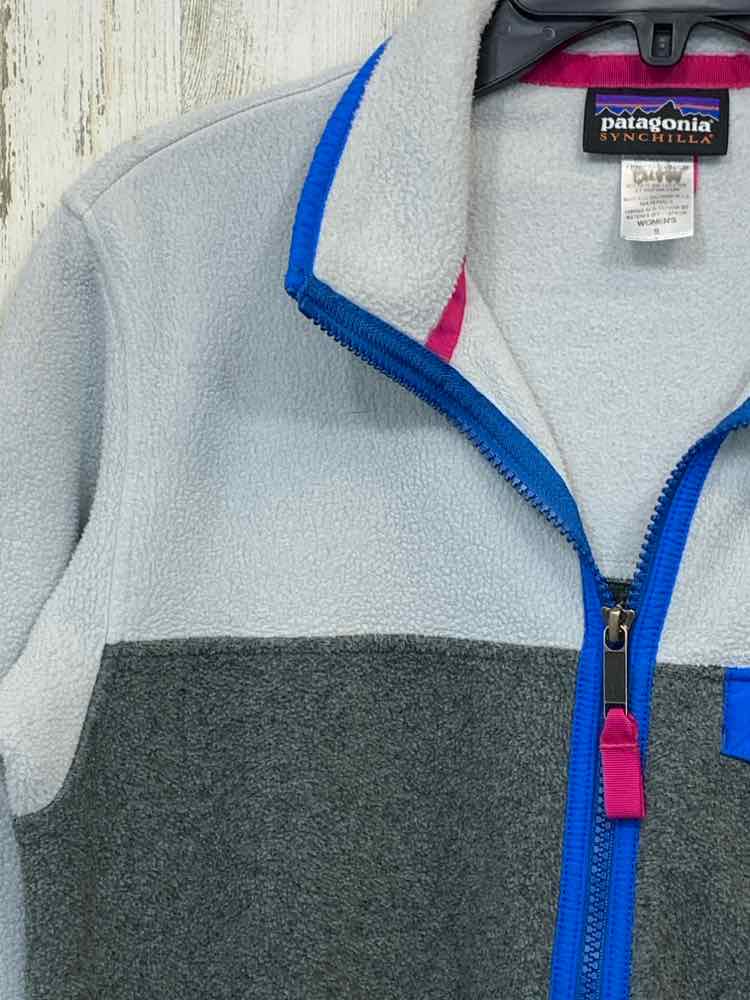 PRE-OWNED Patagonia Size S JACKETS / COATS GRAY/BLU LONG SLEEVE Jacket