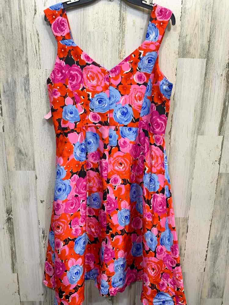 PRE-OWNED MADISON STUDIO Dresses and Skirts Size 16 RED/BLUE/PINK/BLACK Dress/A-