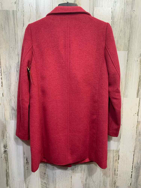PRE-OWNED LOFT JACKETS / COATS Size S FUCHIA Coat/FUCHSIA WOOLY MOTO COAT