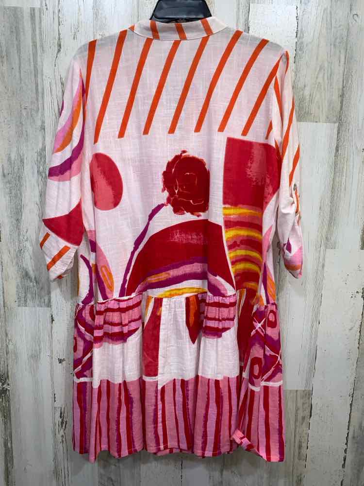 PRE-OWNED PARSLEY & SAGE Dresses and Skirts Size L ABSTRACT TUNIC Dress/ABSTRACT