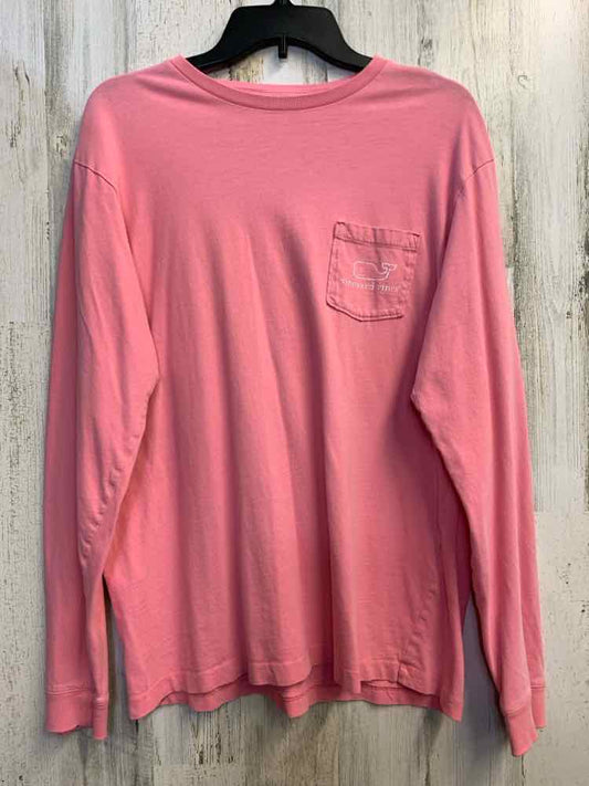 VINEYARD VINES Tops Size M Pink LONG SLEEVES TOP