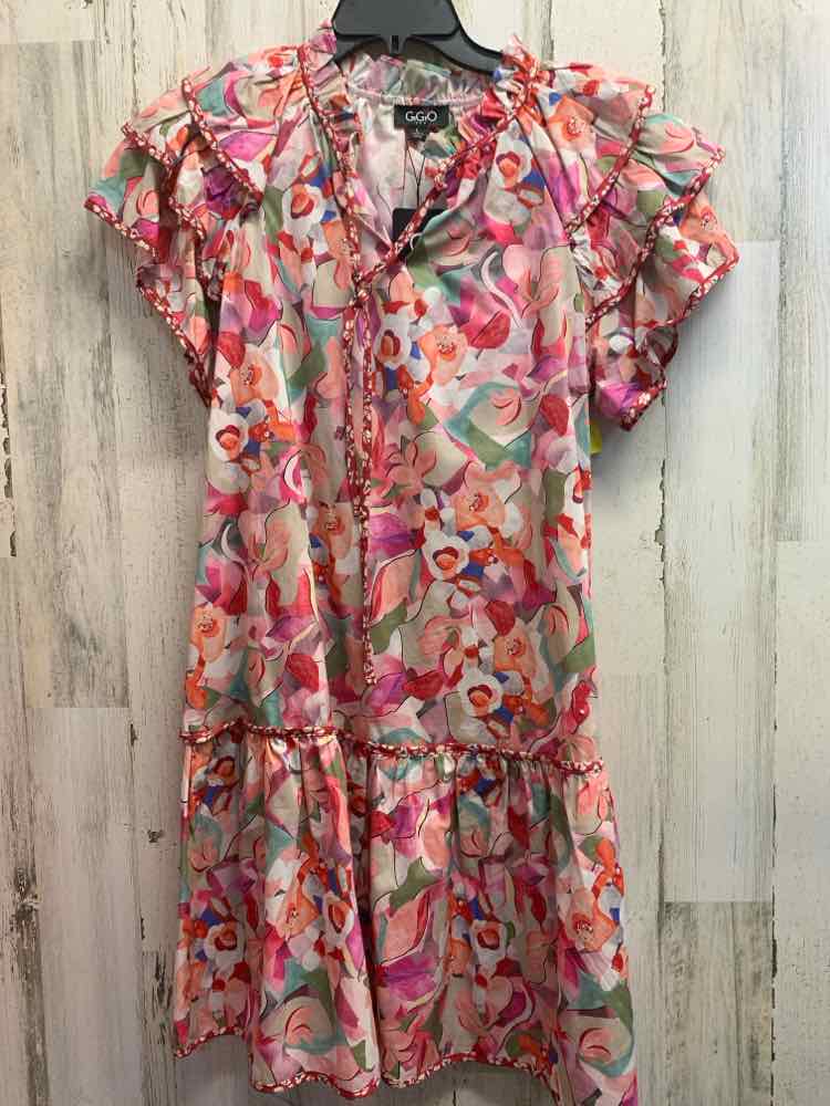 NWT GIGIO Dresses and Skirts Size L PINK/GRN/PRPLE/ORANGE/BLUE/WHITE Dress