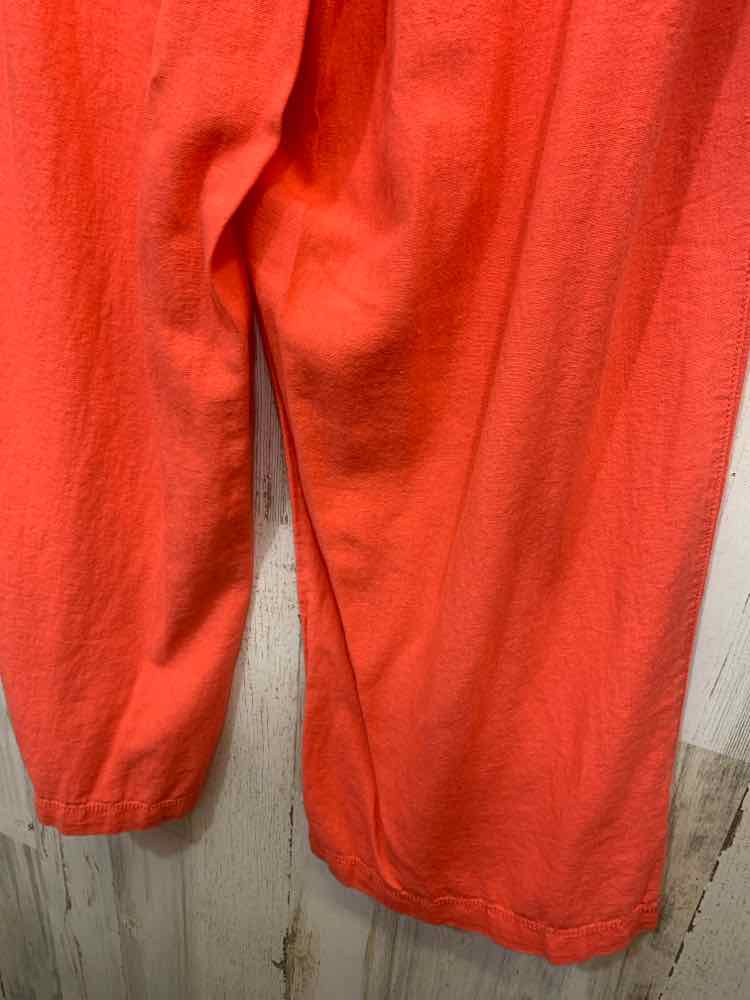PRE-OWNED Size L GAP/WIDE-LEG DRAWSTRING WAIST LINEN PANTS W/ FRONT PATCH POCKET