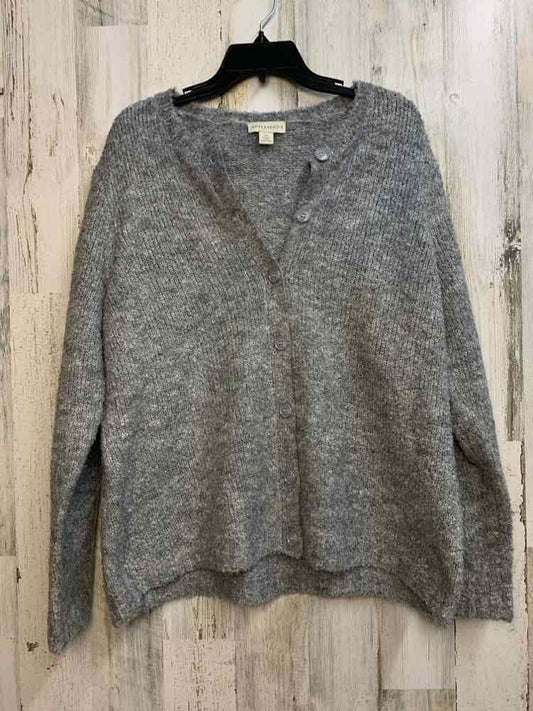 APPLESEEDS Tops Size XL Gray CARDIGAN Cardigan