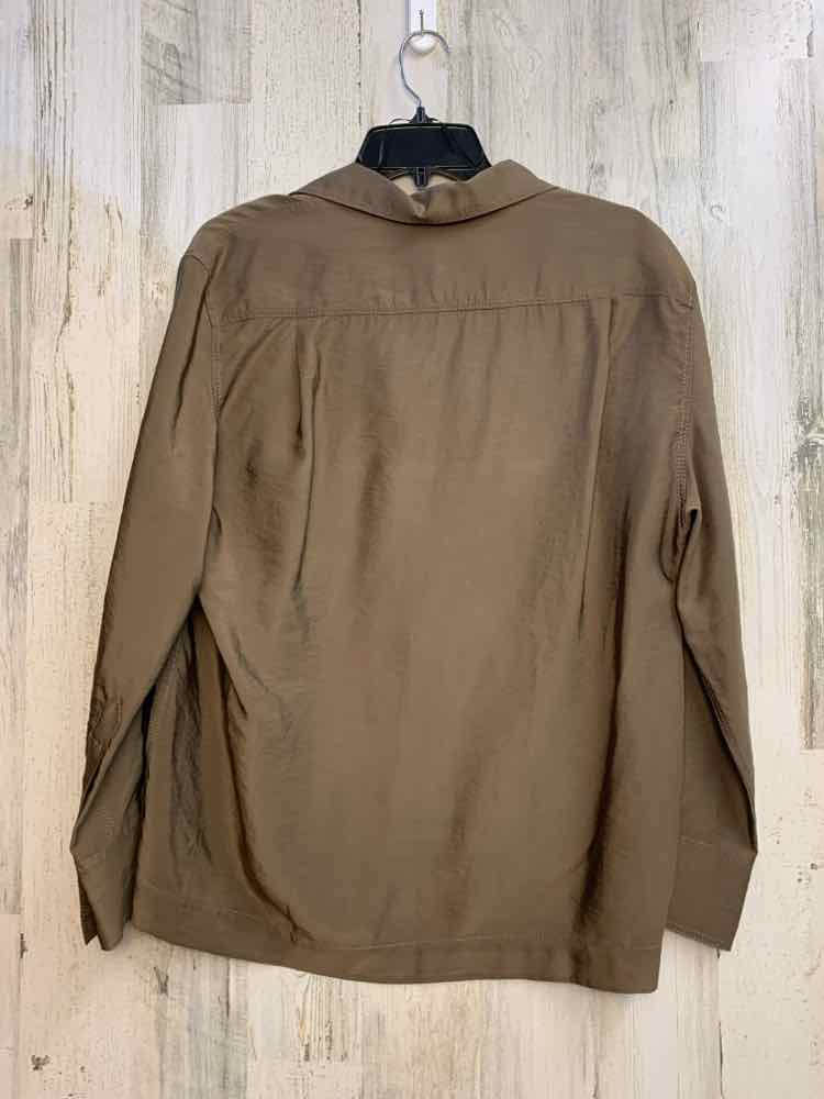 ZARA Tops Size S Brown LONG SLEEVES Shirt