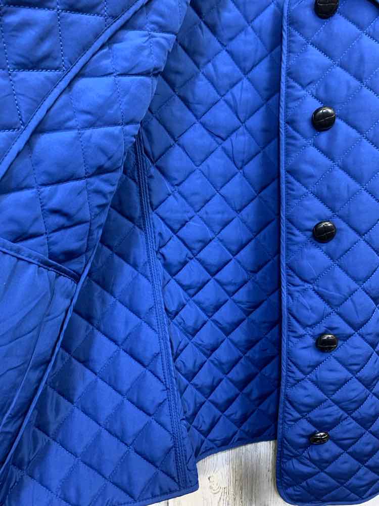 NWT JONES NEW YORK JACKETS / COATS Size PL Royal Blue DIAMONDS Jacket