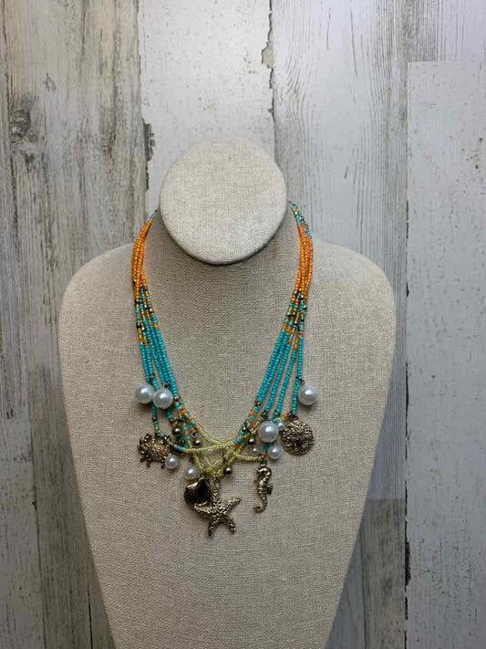 Necklace/LAYERED OCEAN THEMED NECKLACES