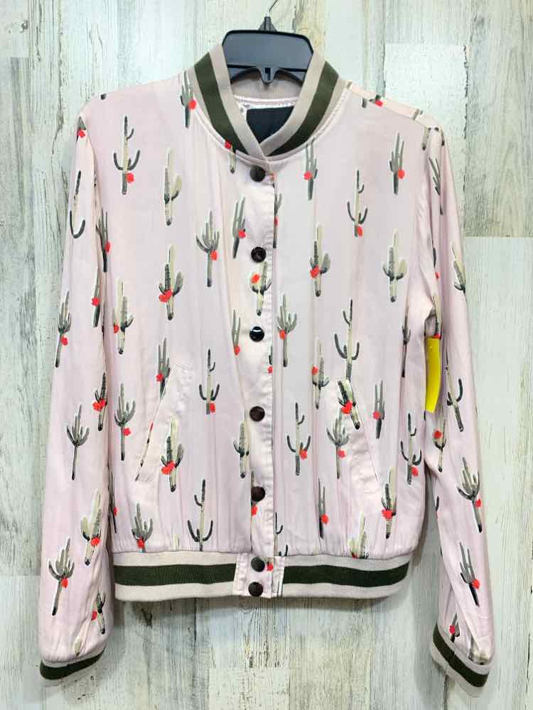 PRE-OWNED DOLCE VITA JACKETS / COATS Size M PINK/GREEN CACTUS Jacket/CACTUS BOMB