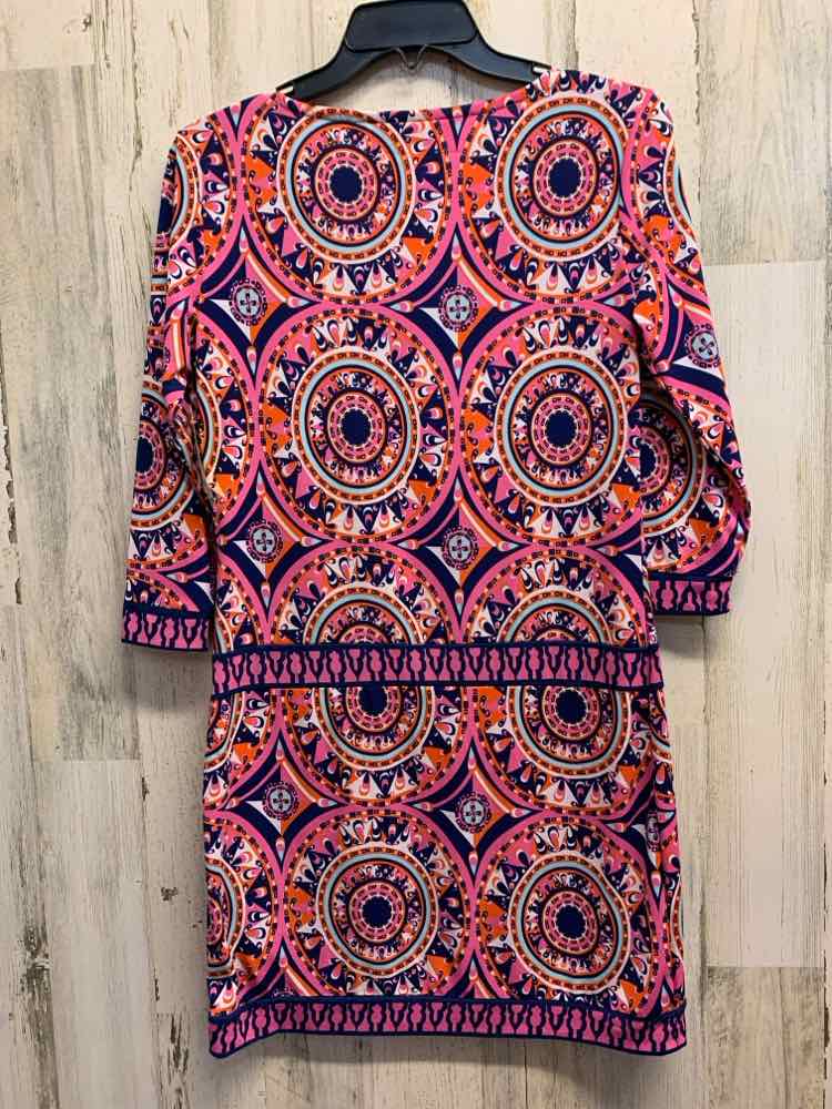PRE-OWNED MACBETH COLLECTION Dresses and Skirts Size M MEDALLION TUNIC Dress