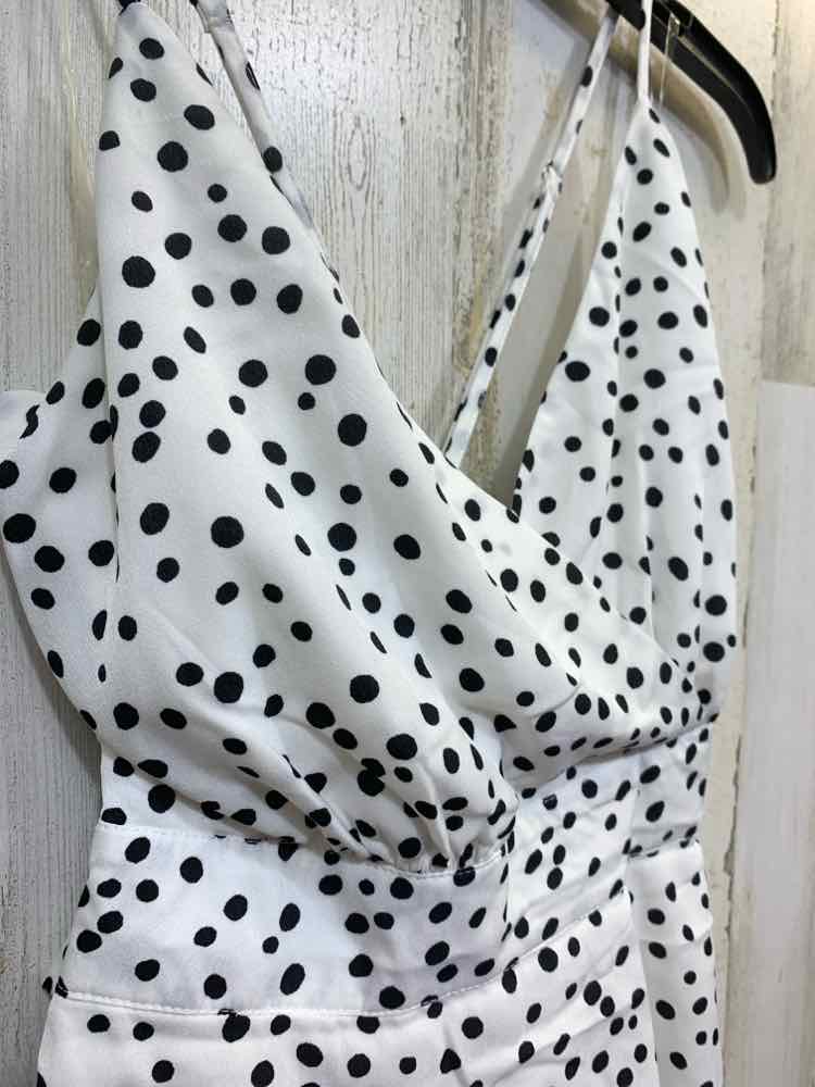 PRE-OWNED MAIN STRIP /SPAGHETTI STRAP RUFFLE HEM V-NECK MINI