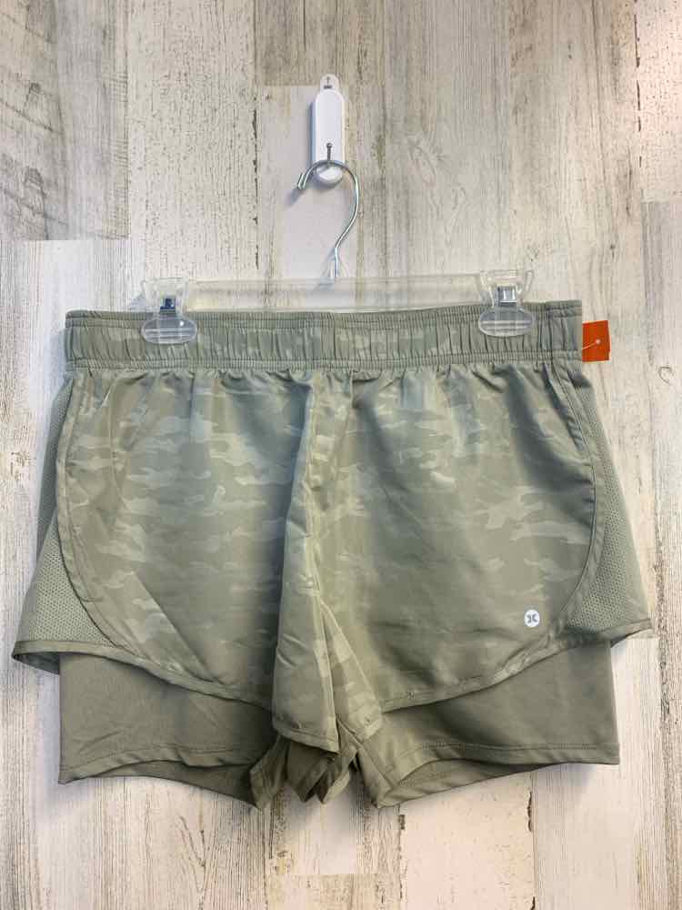 PRE-OWNED Size M RBX Activewear Green Camoflage Shorts
