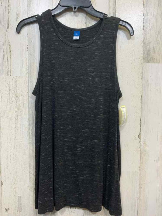 PRE-OWNED OLD NAVY/SLEEVELESS SLUB JERSEY KNIT SCOOP NECK