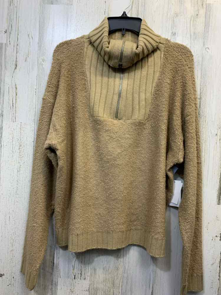 NWT SUGAR MOON Tops Size XL Brown LONG SLEEVES Sweater