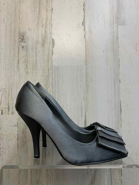 PRE-OWNED TWENTY ONE SHOES 6 Gray Shoes/OPEN TOE PUMP