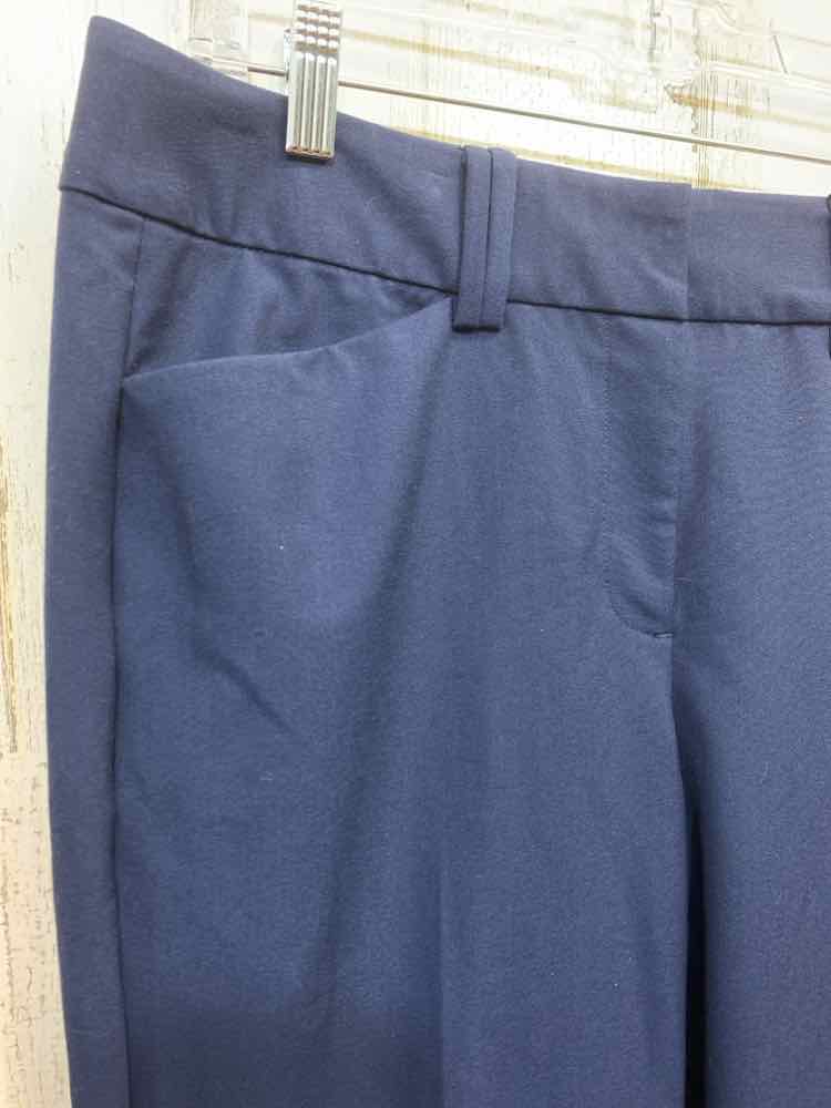NWT Size 6 INC BOTTOMS Navy Solid BOOT CUT Pants/NAVY BOOT LEG PANTS