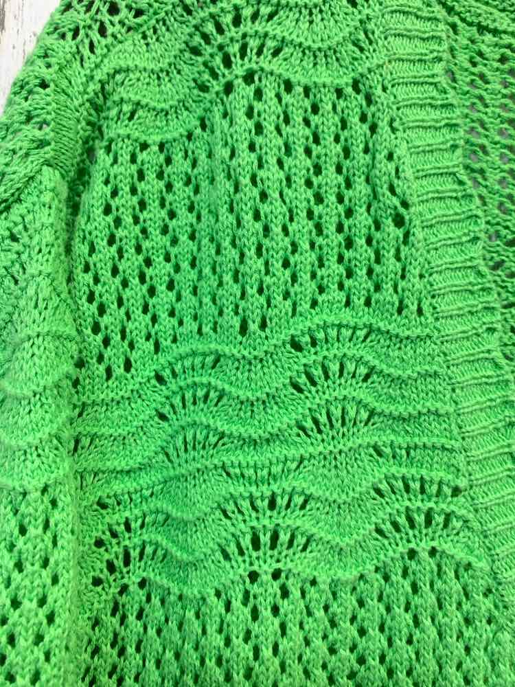 NWT SOUTHERN LADY Tops Size 2X Green SHORTSLEEVE Cardigan