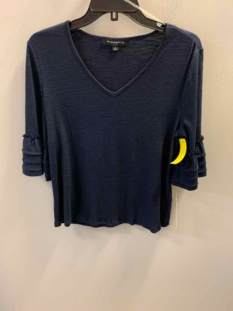 NWT SHARAGANO Tops Size S Navy TOP