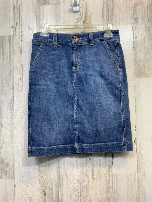PRE-OWNED VINYARD VINES 2 BOTTOMS Blue Denim Pencil