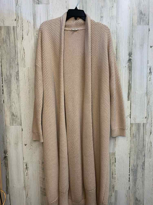 HAVEN Tops Size M OATMEAL DUSTER Cardigan