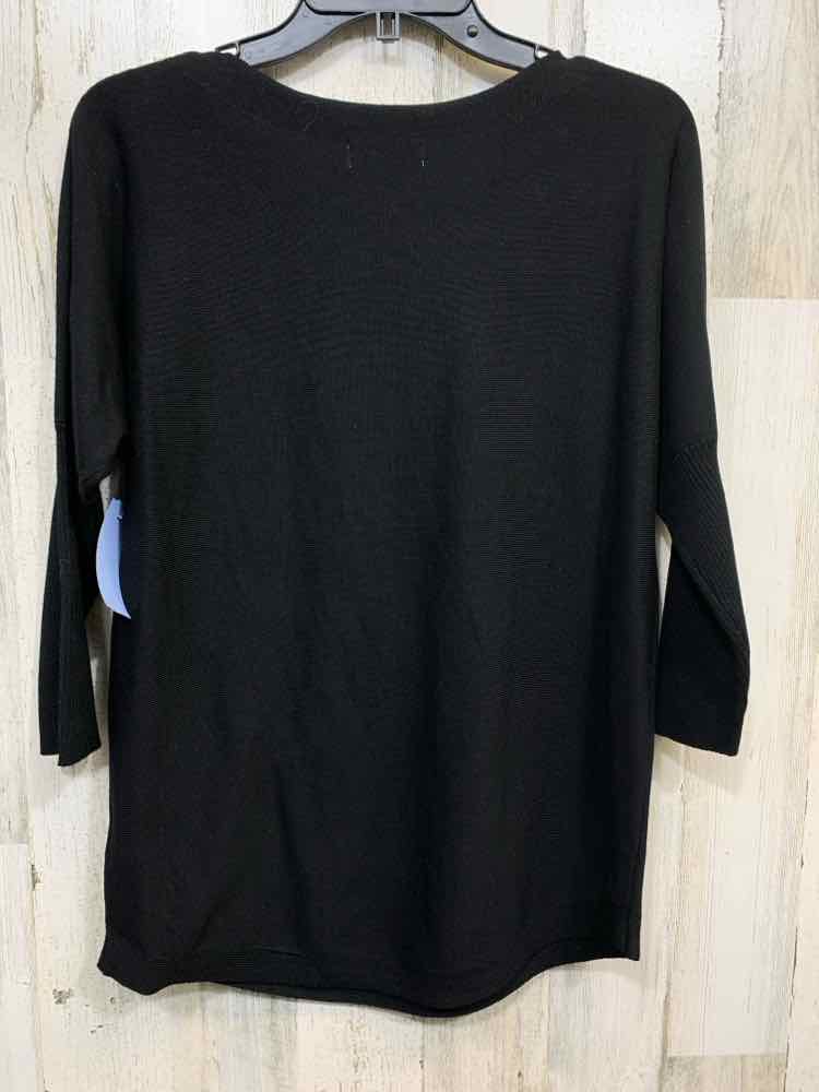 NWT MELISSA PAIGE Size PS Tops Black Solid 3/4 SLEEVE Shirt