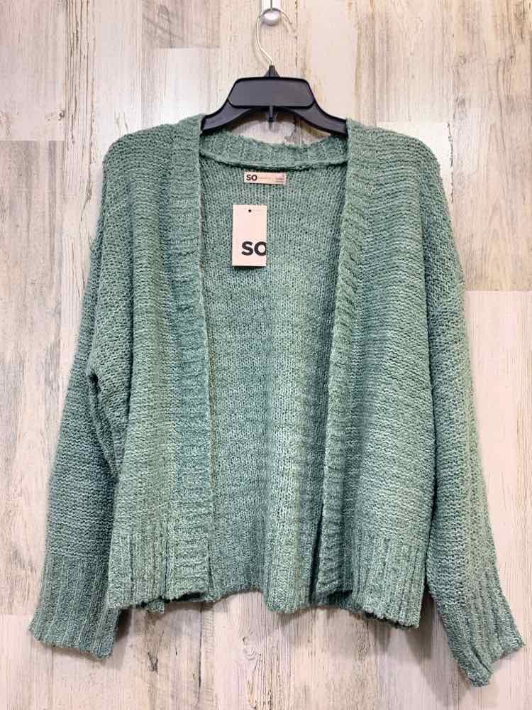 NWT SO Tops Size S SEAFOAM CARDIGAN Cardigan