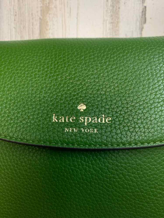 KATE SPADE Designer Handbags Forest Green/SMALL MONICA/MINI FLAP SHOULDER STRAP