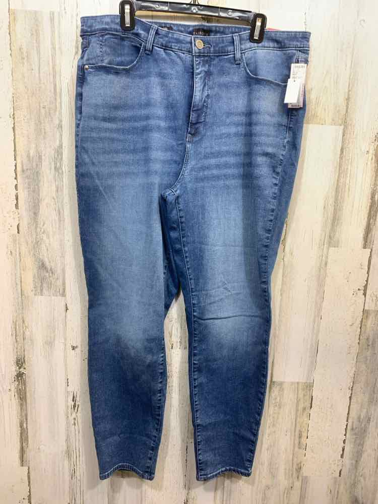 NWT Size 18 TALBOTS BOTTOMS DARK BLUE Denim DENIM DENIM JEGGING Jeans/DARK BLUE