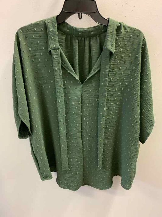 SHEIN Tops Size XL Green TOP