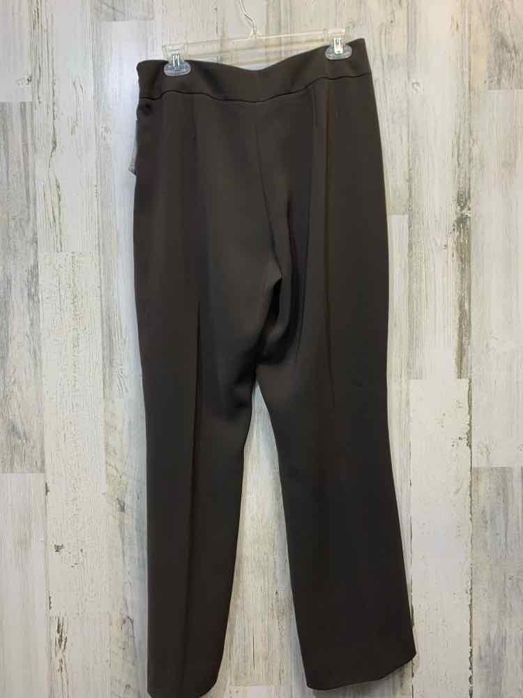 PRE-OWNED Size 1.5 CHICOS BOTTOMS Brown Solid PANTS Pants/BROWN CASUAL BUISNESS