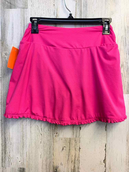 PRE-OWNED X BY GOTTEX Activewear Size S HOT PINK SKORT Skirt