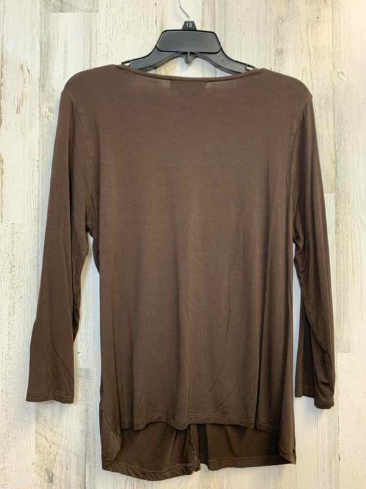MICHAEL KORS Tops Size XL DARK BROWN LONG SLEEVES TOP