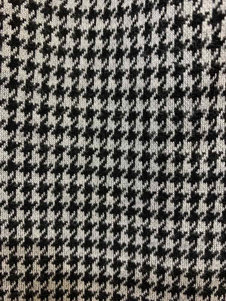 PRE-OWNED Size S ANN TAYLOR BOTTOMS BLACK/WHITE Houndstooth PANTS LEGGINGS/HOUND
