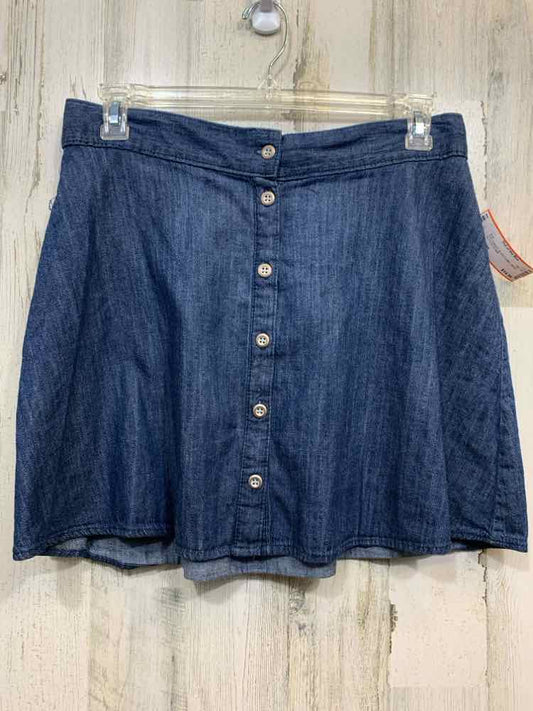 PRE-OWNED MERONA M BOTTOMS Denim BUTTON DOWN Midi