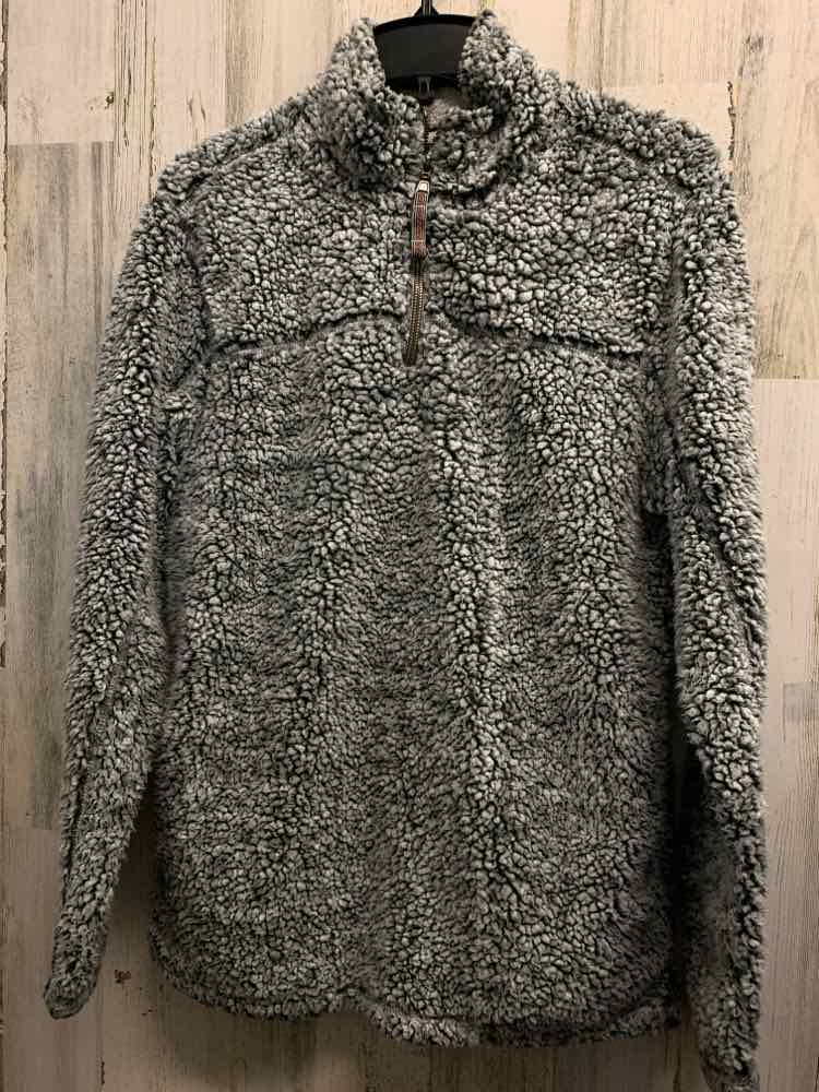 PRE-OWNED Size S GRIZZLY SHERPA JACKETS / COATS Gray SHERPA PULL OVER Pants/GRAY