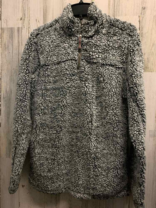 PRE-OWNED Size S GRIZZLY SHERPA JACKETS / COATS Gray SHERPA PULL OVER Pants/GRAY