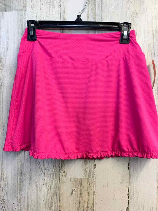 PRE-OWNED X BY GOTTEX Activewear Size S HOT PINK SKORT Skirt