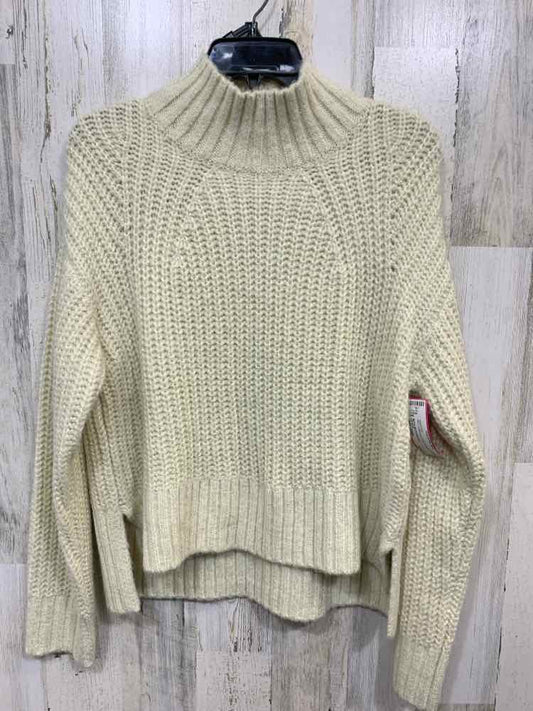 NWT ON 34TH Size XXS  LONG SLEEVE MOCK NECK/FISHERMAN'S RIB KNIT SWEATER