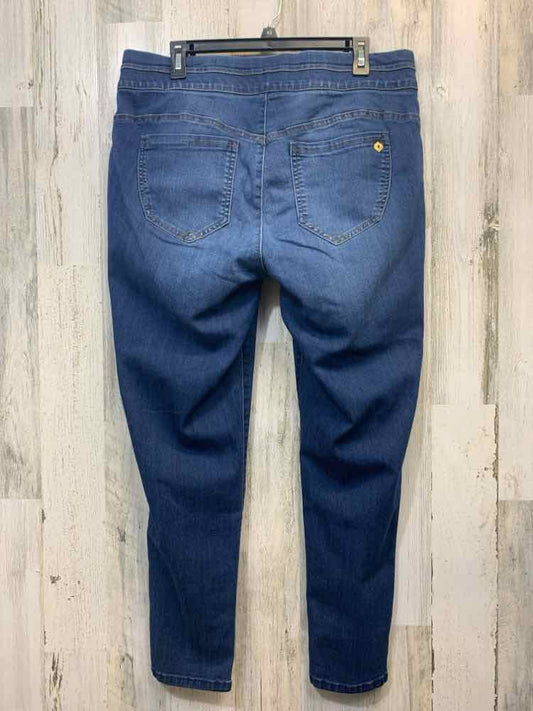 NWT Size 16W DEMOCRACY BOTTOMS Blue Denim ANKLE Jeans