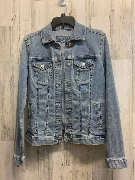 PRE-OWNED MAURICES JACKETS / COATS Size XS LIGHT BLUE JEAN JACKET Jacket/JEAN JA