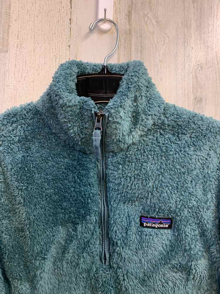 PRE-OWNED Patagonia JACKETS / COATS Size S Teal LONG SLEEVES TOP/QUARTER ZIP UP