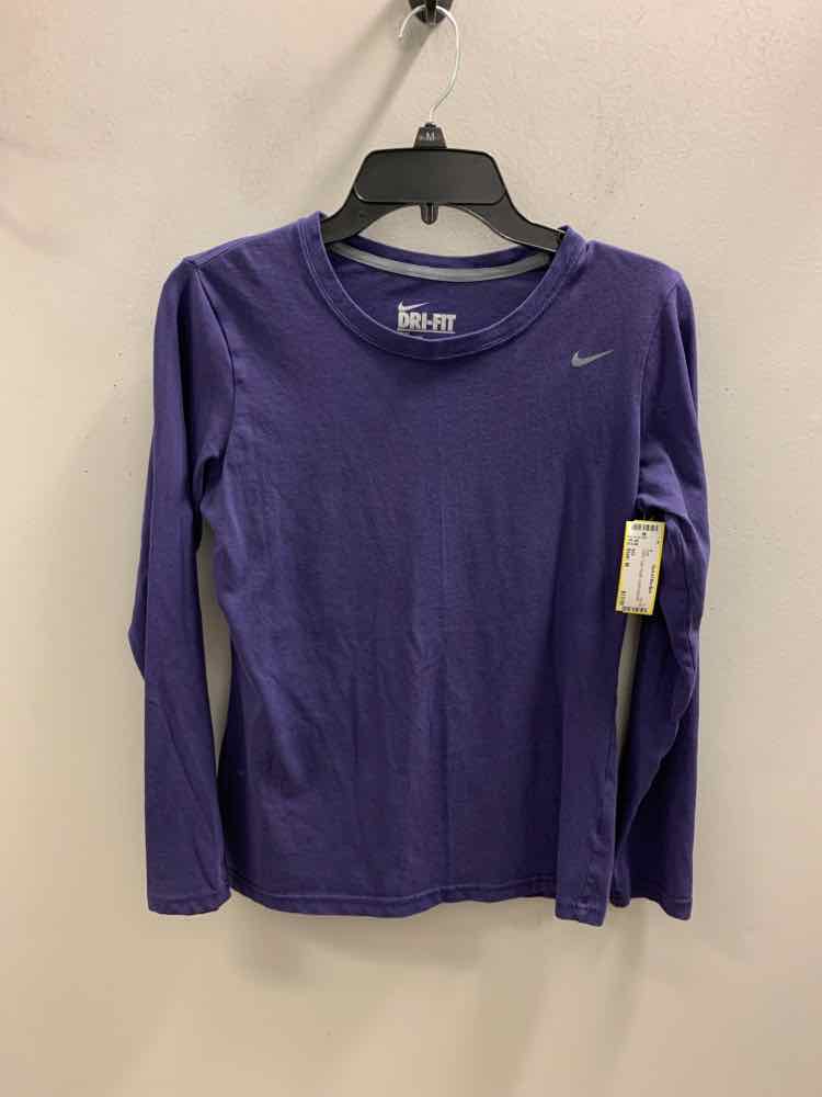USED NIKE Tops Size M Purple LONG SLEEVES TOP