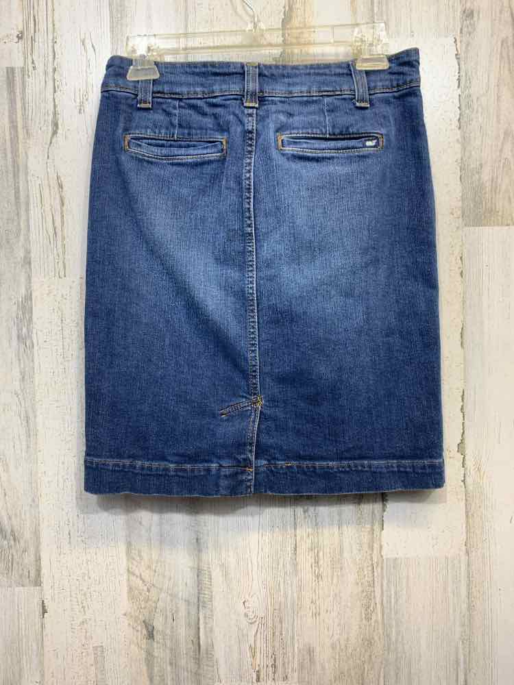 PRE-OWNED VINYARD VINES BOTTOMS Blue Denim Pencil