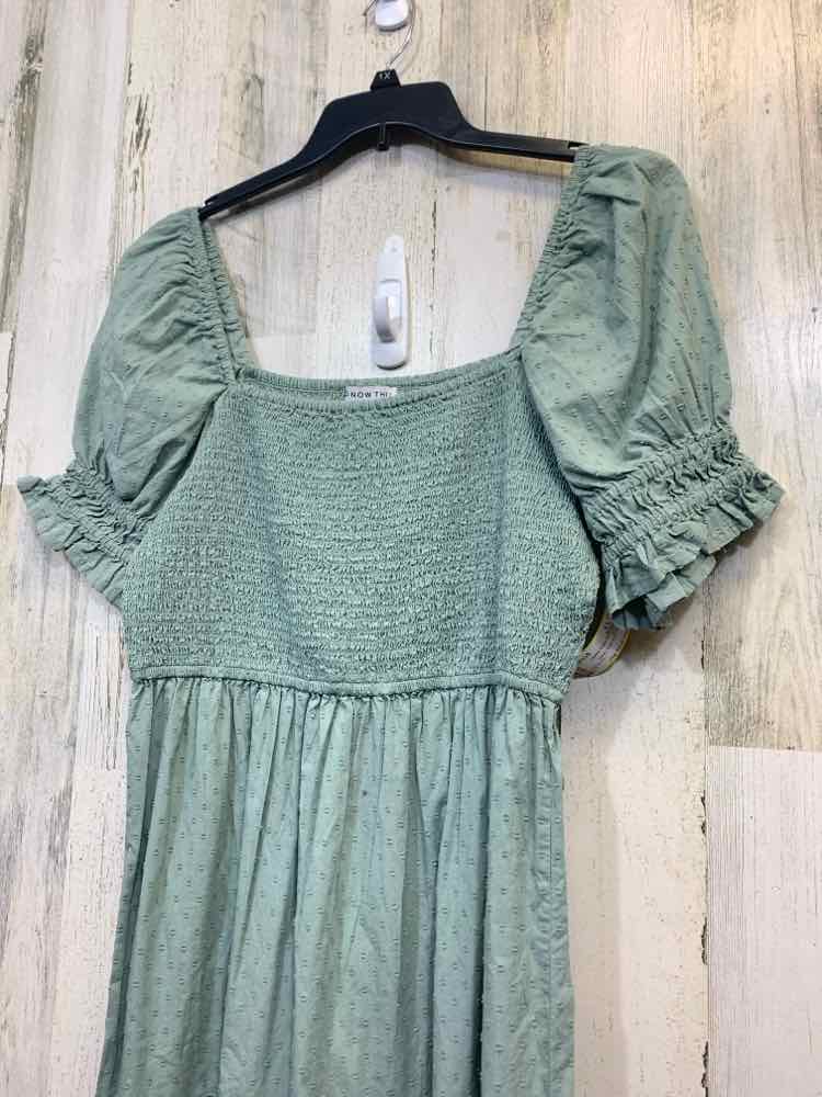 NWT AND NOW THIS Dresses and Skirts Size 1X Green SHORTSLEEVE Dress