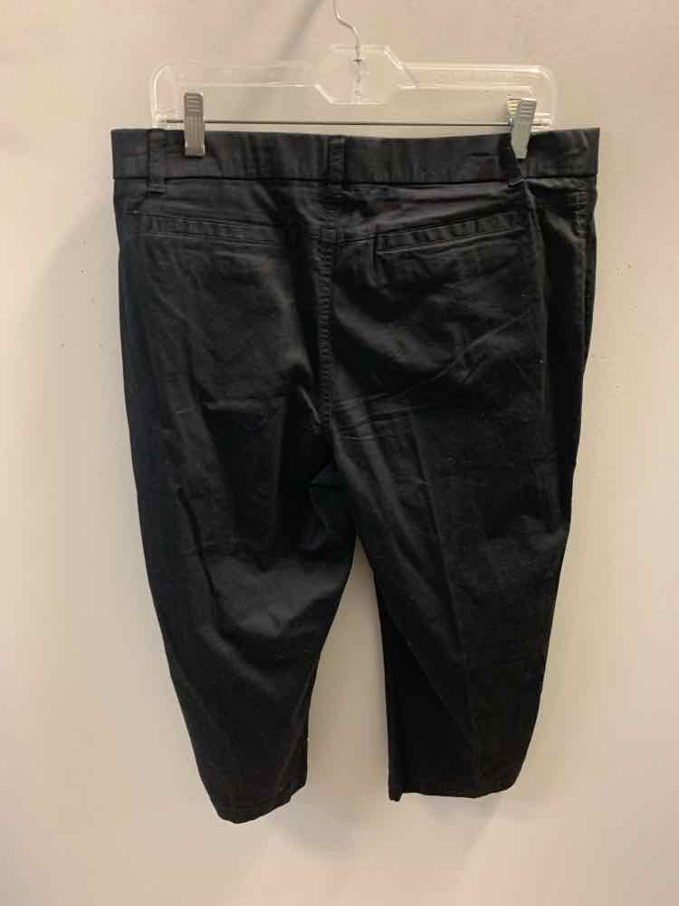 Size 12 KIM ROGERS BOTTOMS Black Pants