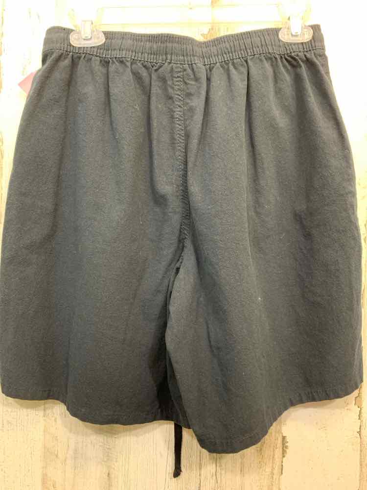NWT Size S KAREN SCOTT BOTTOMS Black SHORTS Shorts/DRAWSTRING W/2 FRONT POCKETS