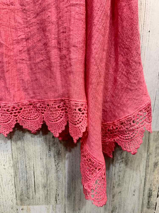 PRE-OWNED CATO PLUS SIZES Size 22/24W Pink TANK TOP Tank Top/PINK TANK TOP
