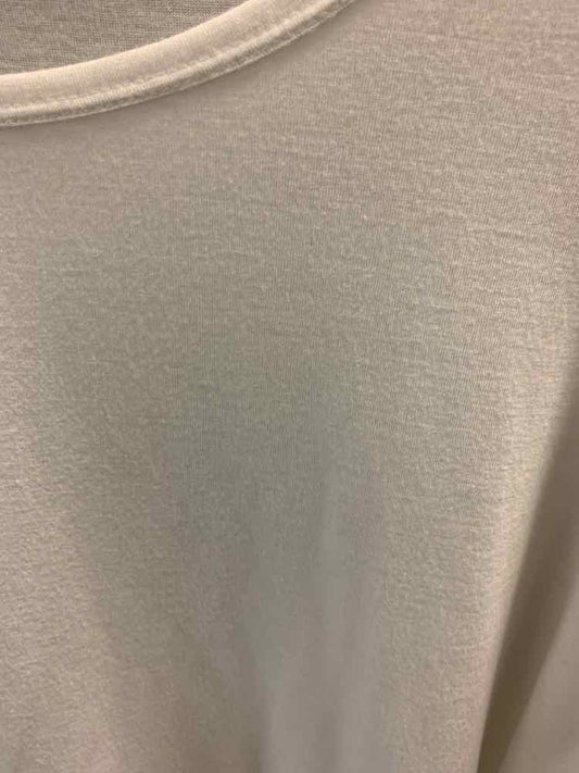 GEORGE & MARTHA Tops Size M White CAP SLEEVE TOP